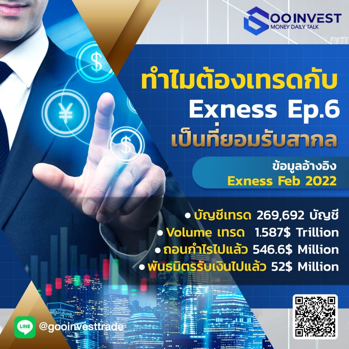 ทำไมต้องเทรดกับ Exness Ep.6 เป็นที่ยอมรับระดับสากล