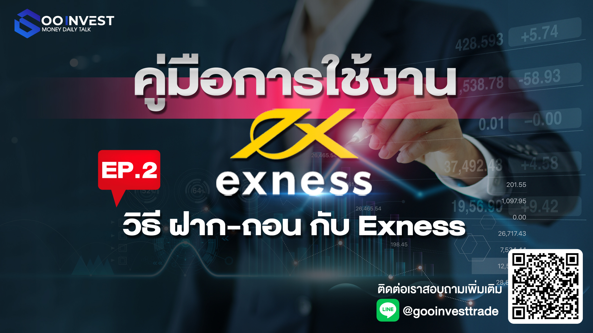 วิธีฝาก-ถอน บนExness